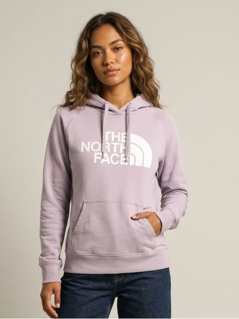 The North Face Women's Lavender Logo Pullover Hoodie
